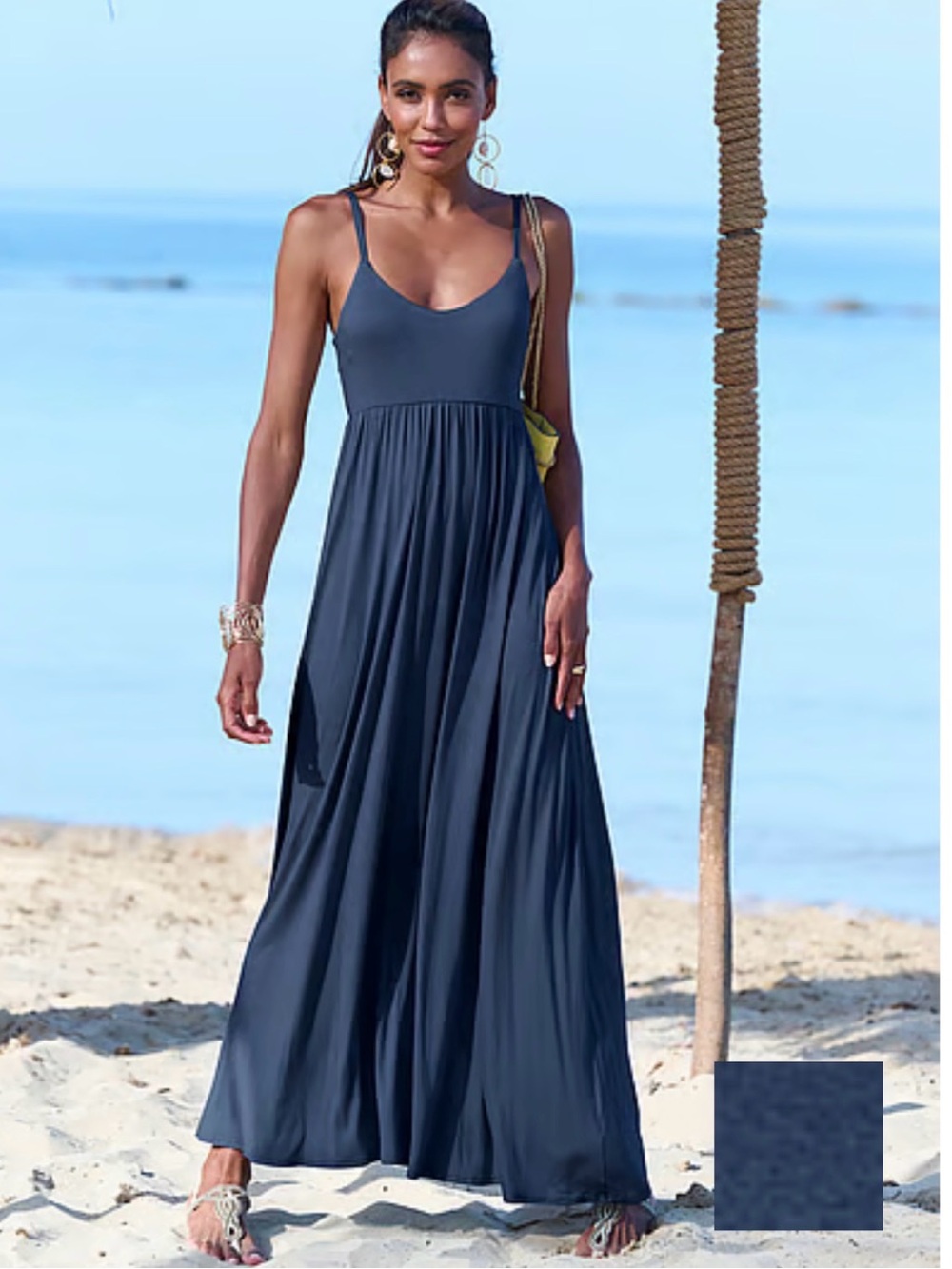 LASCANA from Victoria’s Secret Blue Maxi Dress, S